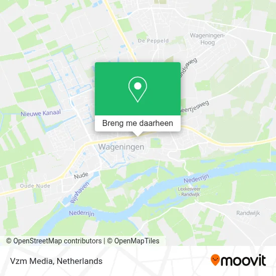 Vzm Media kaart