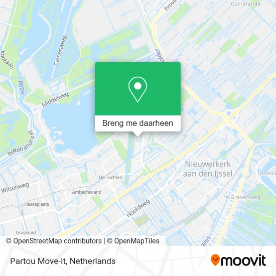 Partou Move-It kaart
