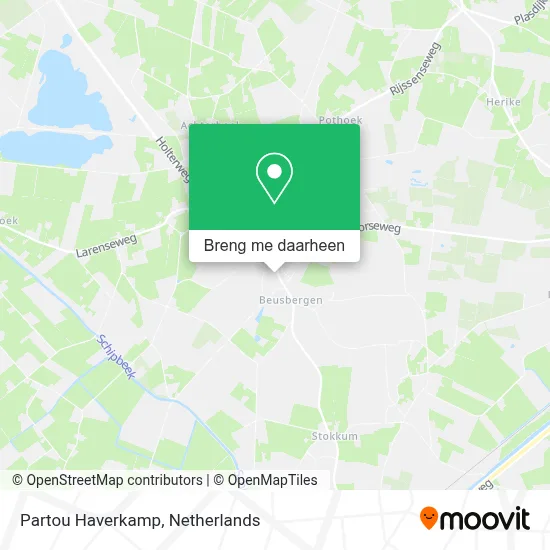 Partou Haverkamp kaart