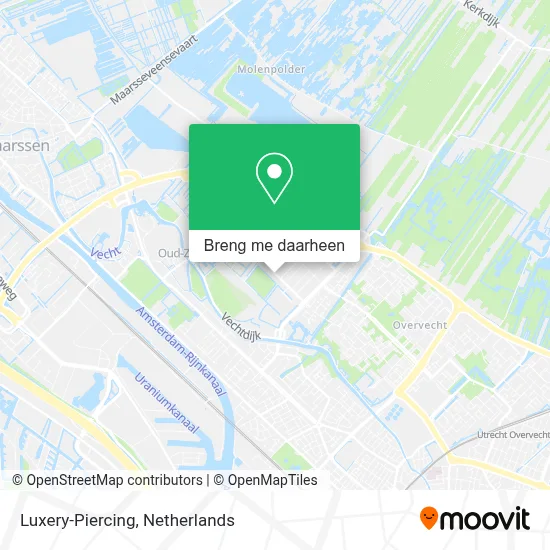 Luxery-Piercing kaart