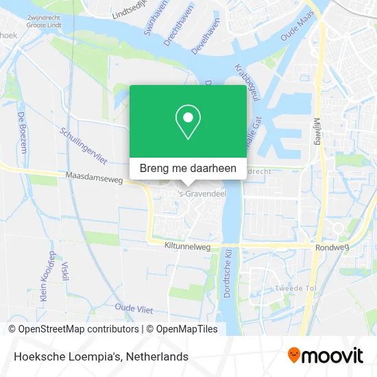 Hoeksche Loempia's kaart