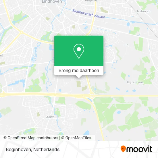 Beginhoven kaart