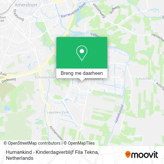 Humankind - Kinderdagverblijf Fila Tekna kaart
