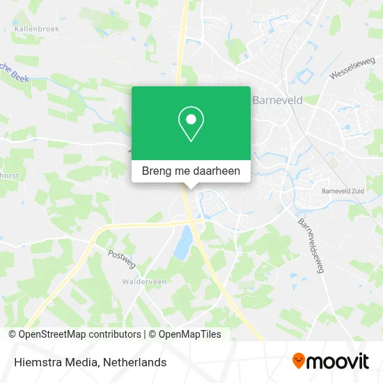 Hiemstra Media kaart