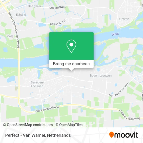 Perfect - Van Wamel kaart