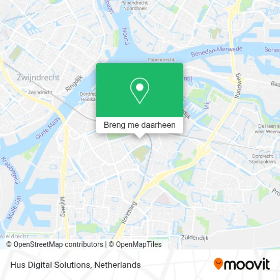 Hus Digital Solutions kaart