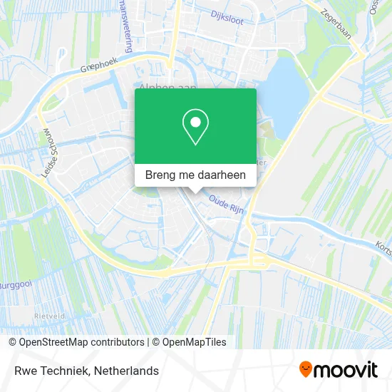 Rwe Techniek kaart
