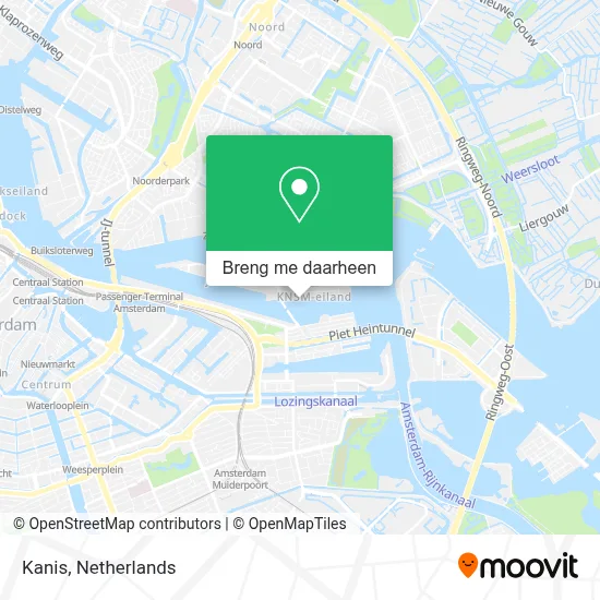 Kanis kaart