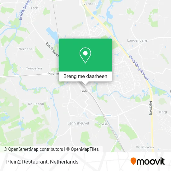 Plein2 Restaurant kaart