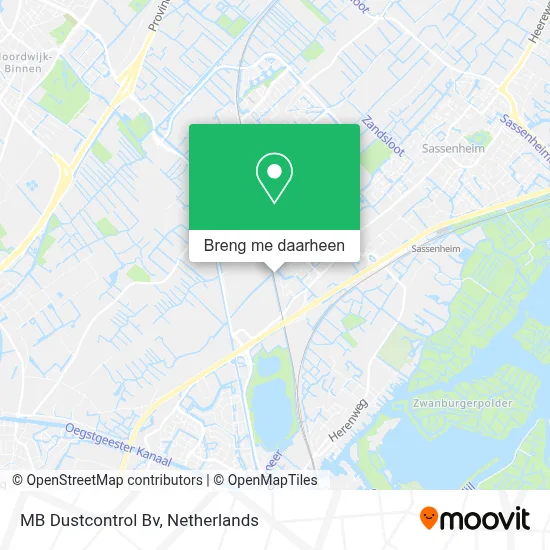 MB Dustcontrol Bv kaart