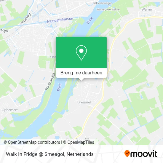 Walk In Fridge @ Smeagol kaart