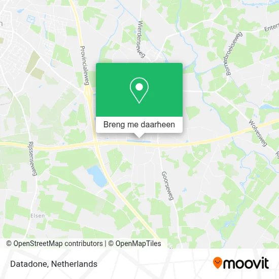 Datadone kaart