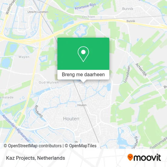 Kaz Projects kaart