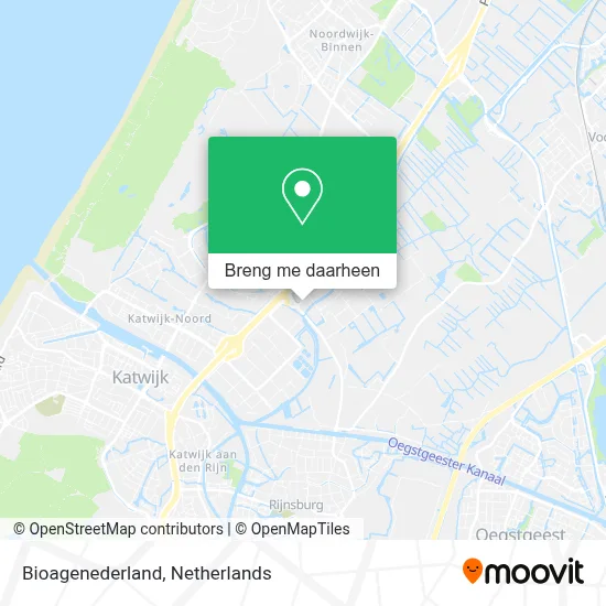 Bioagenederland kaart