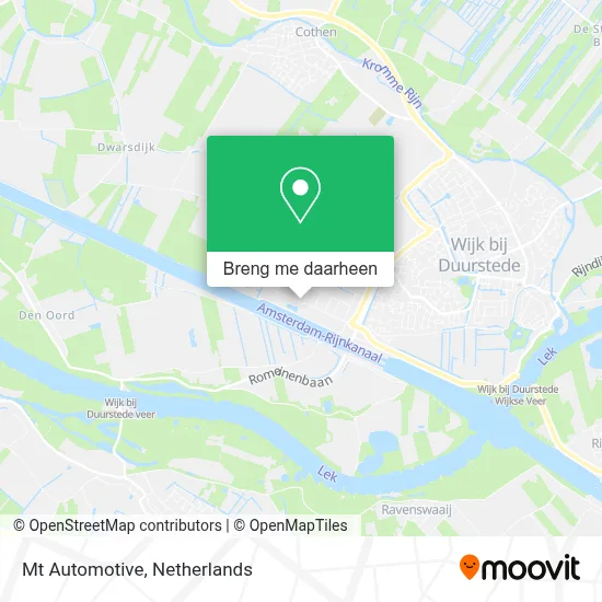 Mt Automotive kaart