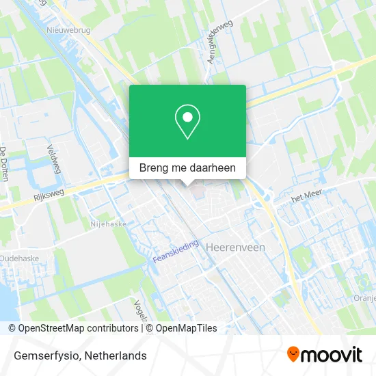 Gemserfysio kaart