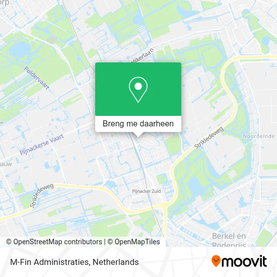 M-Fin Administraties kaart