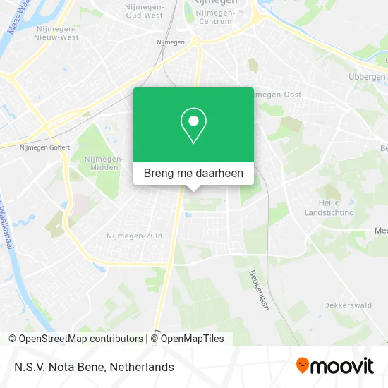N.S.V. Nota Bene kaart