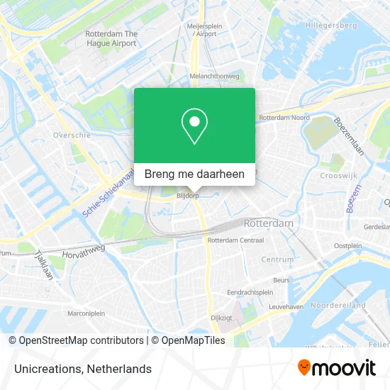 Unicreations kaart