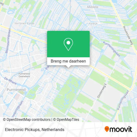 Electronic Pickups kaart