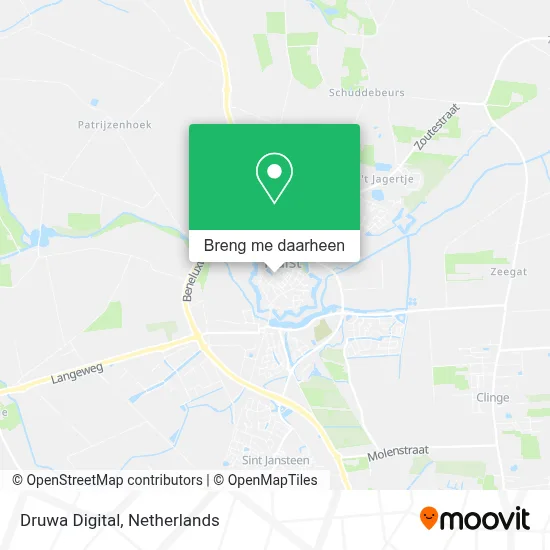 Druwa Digital kaart
