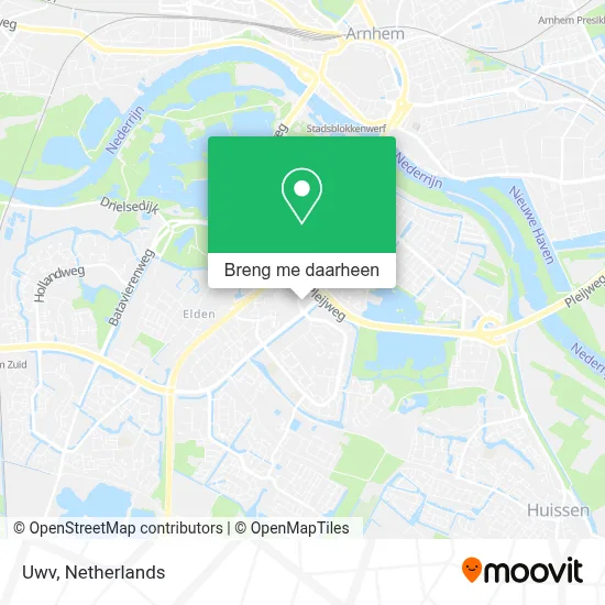 Uwv kaart