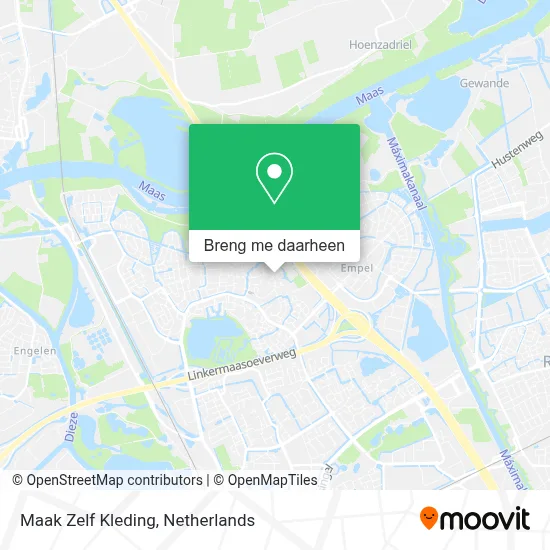 Maak Zelf Kleding kaart