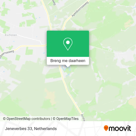 Jeneverbes 33 kaart
