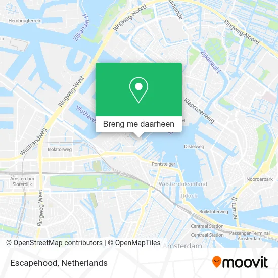 Escapehood kaart