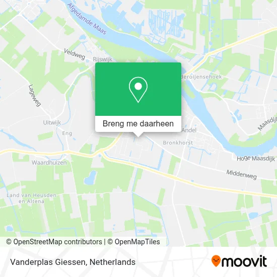 Vanderplas Giessen kaart