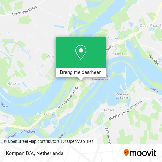 Kompan B.V. kaart