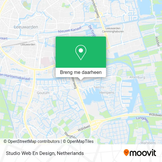 Studio Web En Design kaart
