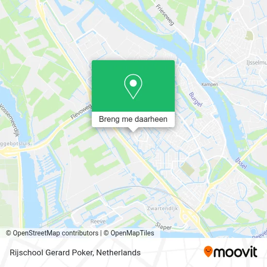Rijschool Gerard Poker kaart
