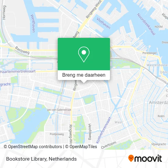 Bookstore Library kaart