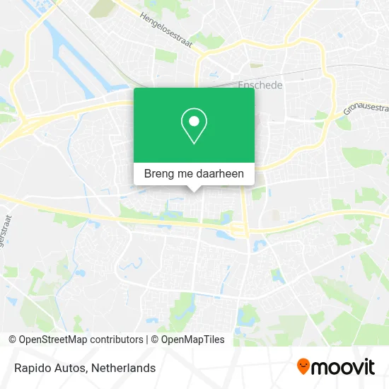 Rapido Autos kaart