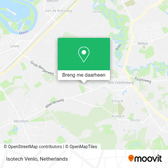 Isotech Venlo kaart