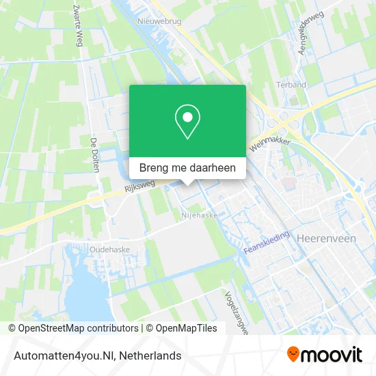 Automatten4you.Nl kaart