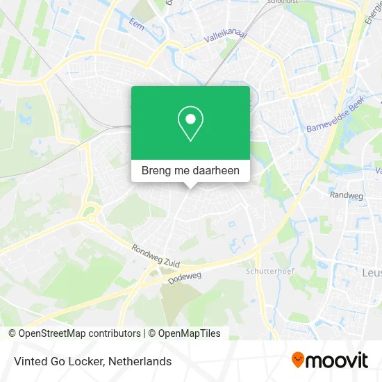 Vinted Go Locker kaart