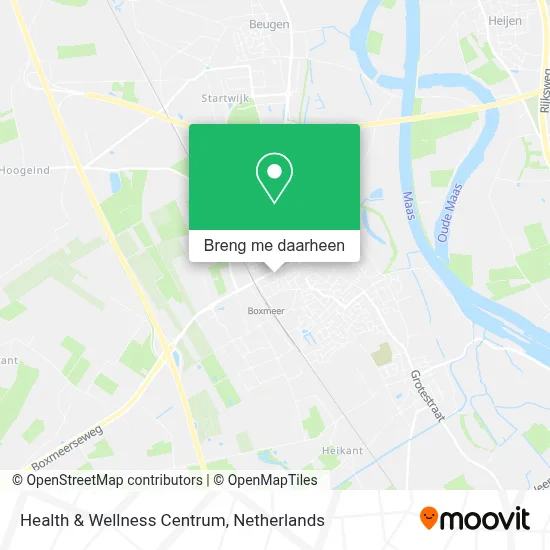 Health & Wellness Centrum kaart