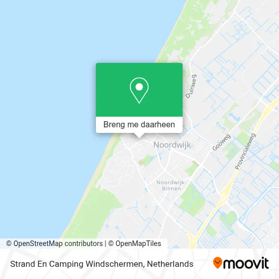Strand En Camping Windschermen kaart