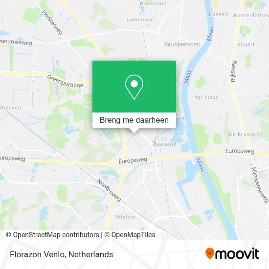 Florazon Venlo kaart