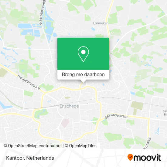 Kantoor kaart