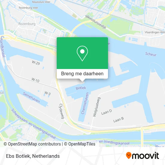 Ebs Botlek kaart