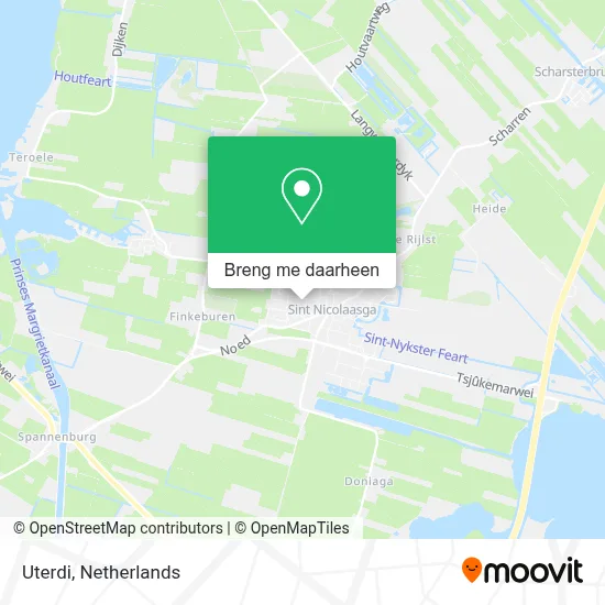 Uterdi kaart