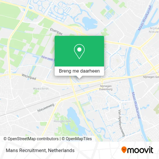 Mans Recruitment kaart
