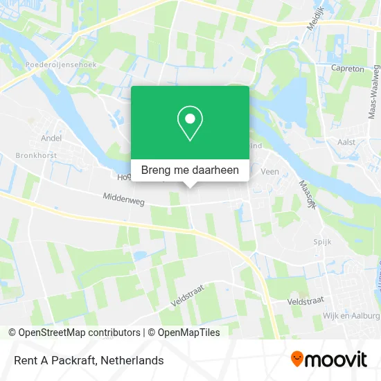 Rent A Packraft kaart