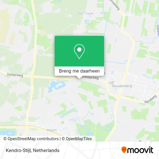 Kendro-Stijl kaart
