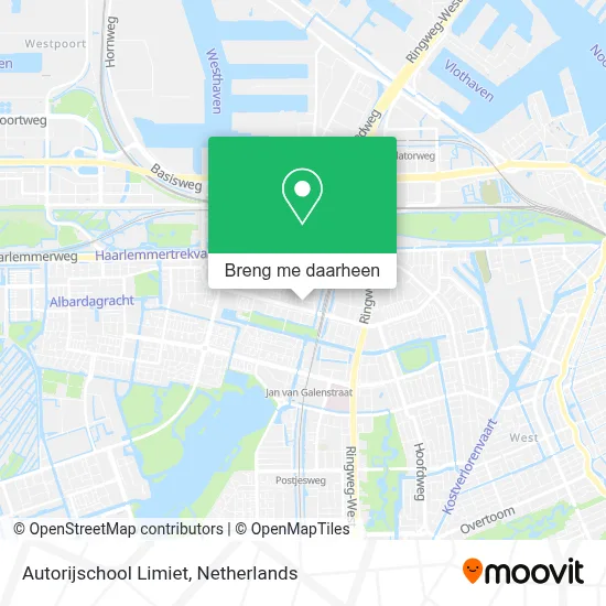 Autorijschool Limiet kaart