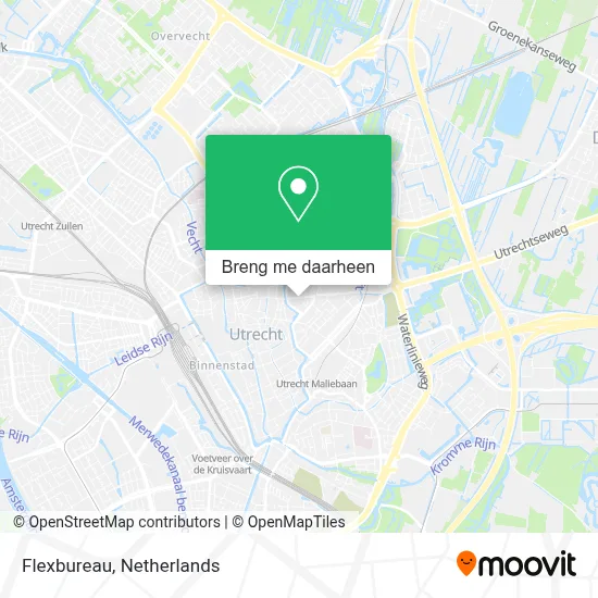 Flexbureau kaart