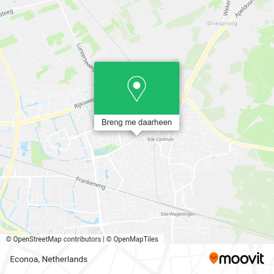 Econoa kaart